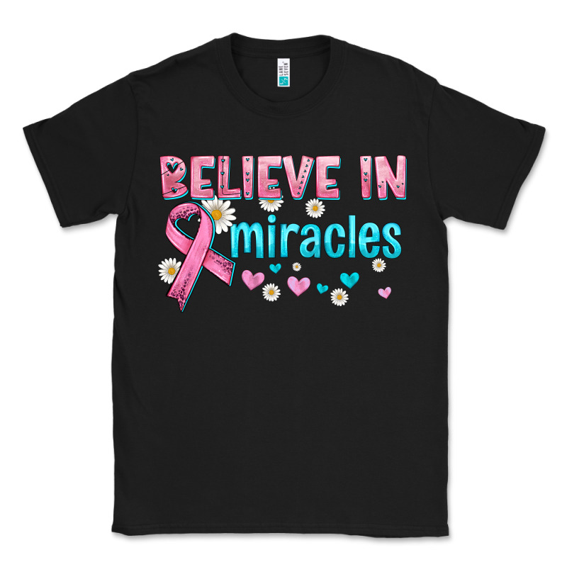 Believe In Miracles With Ribbon Classic Tee by HRA Design Shop | Teevron