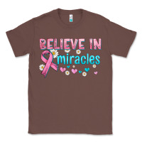 Chestnut believe in miracles with ribbon Classic Tee - HRA Design Shop