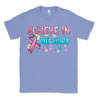 Colony Blue believe in miracles with ribbon Classic Tee - HRA Design Shop