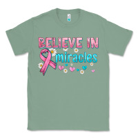 Sage believe in miracles with ribbon Classic Tee - HRA Design Shop