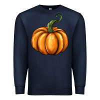 Navy pumpkin Premium Sweatshirt - BarkalooDesign