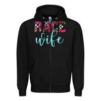 Black race wife Zipper Hoodie - JahusDesignShop