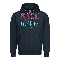 Navy race wife Zipper Hoodie - JahusDesignShop
