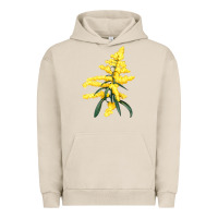 Pigment French Oak Botanical Goldenrod Urban Hoodie - LillyAllenDesigns
