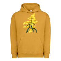 Pigment Peanut Butter Botanical Goldenrod Urban Hoodie - LillyAllenDesigns