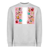 Heather Grey school Heavyweight Sweatshirt - MaliasSmallBusiness