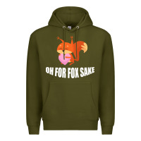 Army Green Oh, For Fox Sake Premium Hoodie - Bettercallsaul