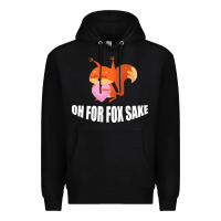 Black Oh, For Fox Sake Premium Hoodie - Bettercallsaul