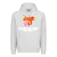 Dove Grey Oh, For Fox Sake Premium Hoodie - Bettercallsaul