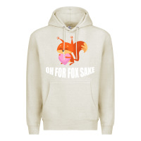 Oatmeal Heather Oh, For Fox Sake Premium Hoodie - Bettercallsaul