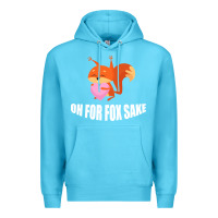 Ocean Blue Oh, For Fox Sake Premium Hoodie - Bettercallsaul