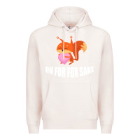 Pale Pink Oh, For Fox Sake Premium Hoodie - Bettercallsaul