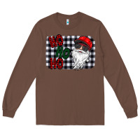 Chestnut ho ho ho Long Sleeve Tee - CowhideDigitalArt