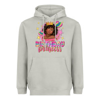 Moon Dust birthday princess with afro girl Heavyweight Hoodie - NancyCooperArtShop
