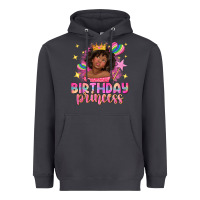 Smoke birthday princess with afro girl Heavyweight Hoodie - NancyCooperArtShop
