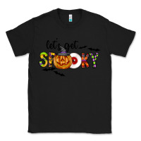 Black Let's Get Spooky Classic Tee - CowhideDigitalArt