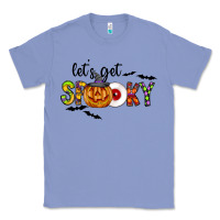Colony Blue Let's Get Spooky Classic Tee - CowhideDigitalArt