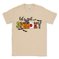 Mushroom Let's Get Spooky Classic Tee - CowhideDigitalArt