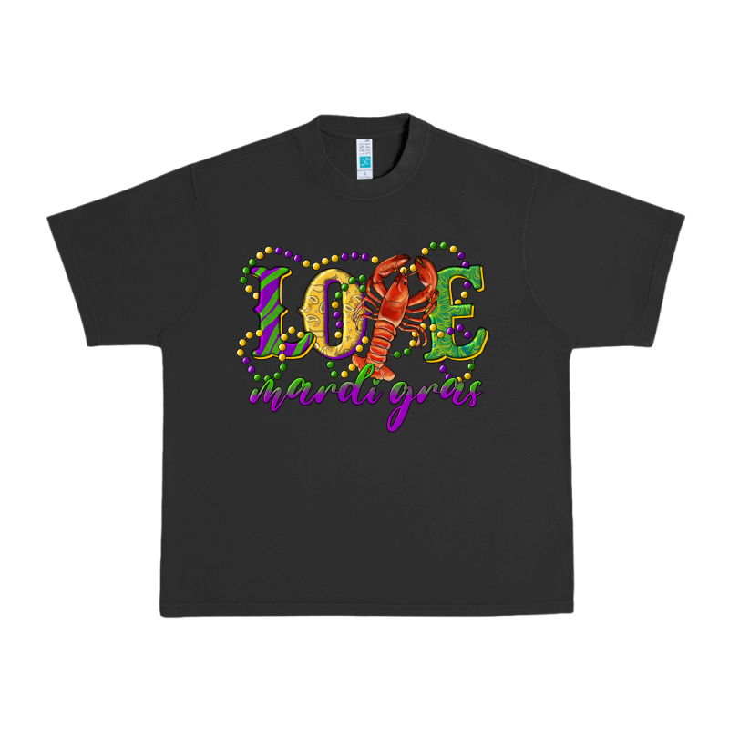 Love With Crawfish Mardi Gras Urban Heavy Tee by RanaPortraitStore | Teevron
