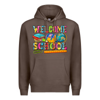 Coffee welcome school Premium Hoodie - NancyCooperArtShop