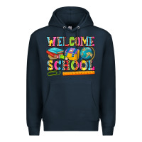 Navy welcome school Premium Hoodie - NancyCooperArtShop
