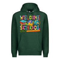 Sports Green welcome school Premium Hoodie - NancyCooperArtShop