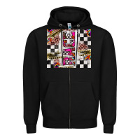 Black race Zipper Hoodie - JahusDesignShop