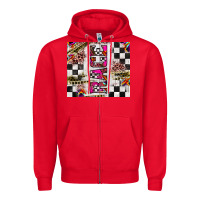 Red race Zipper Hoodie - JahusDesignShop