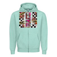 Seafoam race Zipper Hoodie - JahusDesignShop