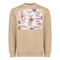 Mushroom positive quotes Heavyweight Sweatshirt - MaliasSmallBusiness