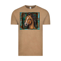 Vintage Coffee western horse Vintage Tee - Zillion Design Studio