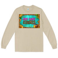 Mushroom hot wife summer skinny metal can holder Long Sleeve Tee - HRA Design Shop
