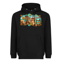 Black thanksgiving coffee Heavyweight Hoodie - Jasminsmagicworld
