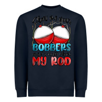 Navy show me your bobbers and i will show my rod Heavyweight Sweatshirt - MaliasSmallBusiness