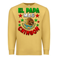 Antique Gold El Papa Mas Chingon Mexican Premium Sweatshirt - LillyAllenDesigns