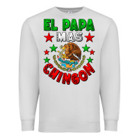 Dove Grey El Papa Mas Chingon Mexican Premium Sweatshirt - LillyAllenDesigns