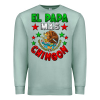 Seafoam El Papa Mas Chingon Mexican Premium Sweatshirt - LillyAllenDesigns