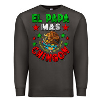 Smoke El Papa Mas Chingon Mexican Premium Sweatshirt - LillyAllenDesigns