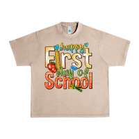 French Oak happy first day of school Urban Heavy Tee - texasbilliewilder
