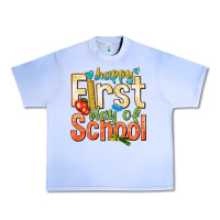 Grape Ice happy first day of school Urban Heavy Tee - texasbilliewilder