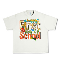 Pistachio happy first day of school Urban Heavy Tee - texasbilliewilder