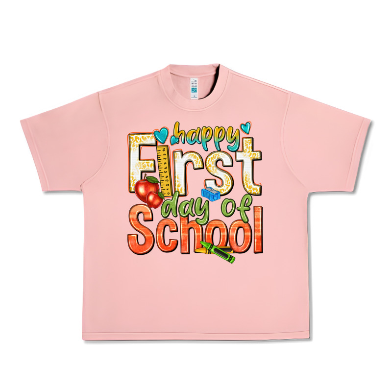 Happy First Day Of School Urban Heavy Tee by texasbilliewilder | Teevron