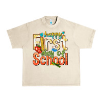 Sandshell happy first day of school Urban Heavy Tee - texasbilliewilder