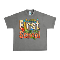 Tornado happy first day of school Urban Heavy Tee - texasbilliewilder