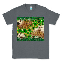 Charcoal Heather St. Patrick's Day shamrock tumbler St. Patricks Classic Tee - Neo Western
