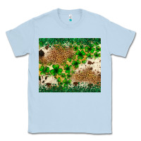 Dusty Blue St. Patrick's Day shamrock tumbler St. Patricks Classic Tee - Neo Western