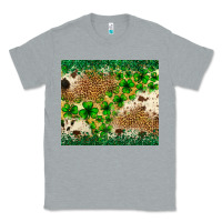 Heather Grey St. Patrick's Day shamrock tumbler St. Patricks Classic Tee - Neo Western