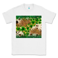 White St. Patrick's Day shamrock tumbler St. Patricks Classic Tee - Neo Western