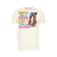 Vintage Arctic hustle like a boss live like a queen Vintage Tee - texasbilliewilder
