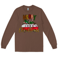 Chestnut merry christmas Long Sleeve Tee - CowhideDigitalArt